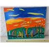 Image 4 : FOLK ART Ron Smallwood titled "Out & About" 2014