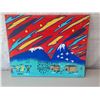 Image 1 : FOLK ART by Ron Smallwood titled "Hunting Party