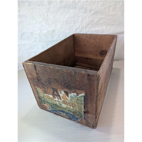 VINTAGE Apple Crate