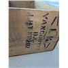 Image 3 : VINTAGE Wooden Shipping crate