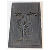 Image 3 : ANTIQUE METAL PLAQUE Renaissance couple