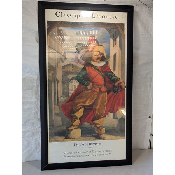 VINTAGE Cyrano de Bergerac Illustration