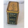 Image 4 : VINTAGE Steamship Brand 6"x 6"x 3.25" Tin