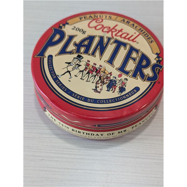 PLANTERS PEANUTS Tin
