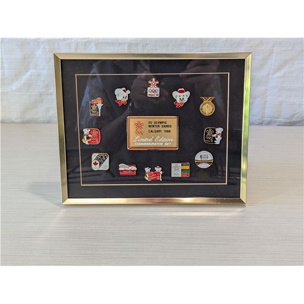 1988 CALGARY WINTER OLYMPICS emblem PIN COLLECTION