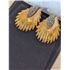 Image 1 : VINTAGE JOSEPH MAZER Style Clip-on Earrings