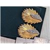 Image 2 : VINTAGE JOSEPH MAZER Style Clip-on Earrings