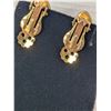 Image 3 : VINTAGE JOSEPH MAZER Style Clip-on Earrings