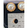 Image 3 : VINTAGE CULTURED PEARL EARRINGS