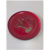 Image 1 : VINTAGE RED ALOHA HAWAIIAN 10.5" PLATE