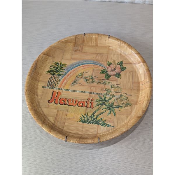 VINTAGE HAWAIIAN 13" COCKTAIL TRAY