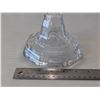 Image 3 : ANTIQUE Greek Key Depression 11" Tall Kerosene Oil Lamp