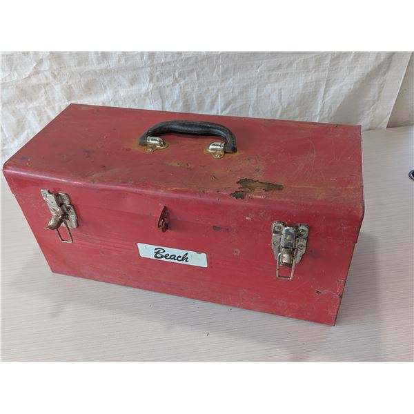 BEACH TOOL BOX 20" x 9.5" x 8.5"