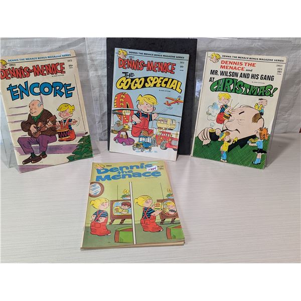 1973 & 74 VINTAGE DENNIS THE MENACE COMICS