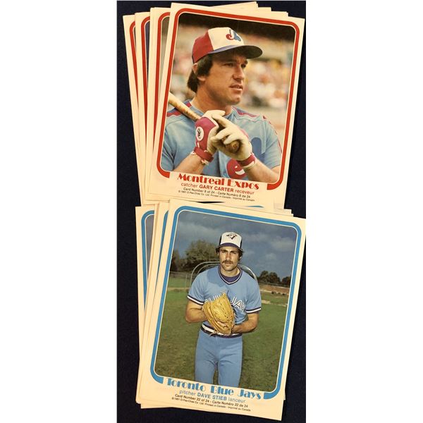 1981 O-PEE-CHEE BASEBALL INSERT POSTERS SET