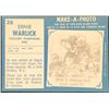 Image 2 : 1961 TOPPS CFL ERNIE WARLICK ROOKIE CARD