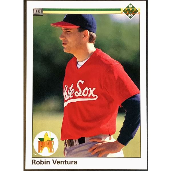 1990 UPPER DECK ROBIN VENTURA ROOKIE CARD