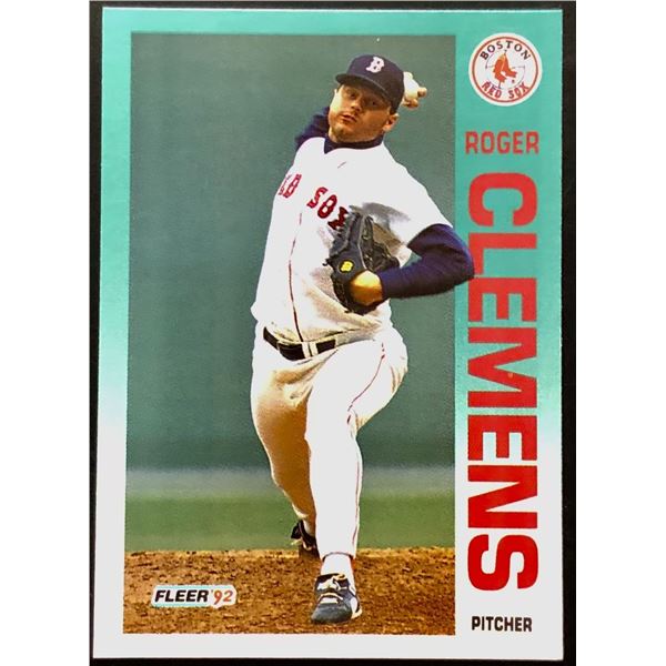 1992 FLEER ROGER CLEMENS
