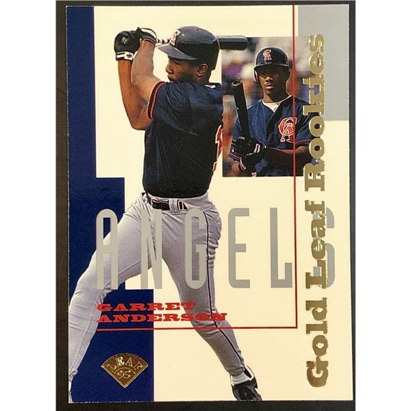 1995 LEAF GARRET ANDERSON  ROOKIE CARD
