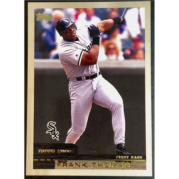 2000 TOPPS FRANK THOMAS (HOF)