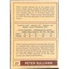 Image 2 : 1977-78 WHA O-PEE-CHEE PETER SULLIVAN
