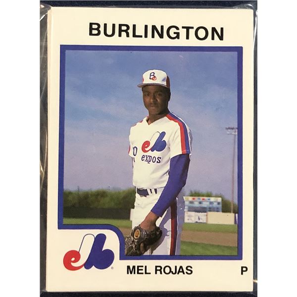 1987 PROCARDS BURLINGTON EXPOS TEAM SET - MEL ROJAS