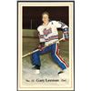 Image 1 : 1981-82 REGINA PATS POLICE CARD - GARY LEEMAN