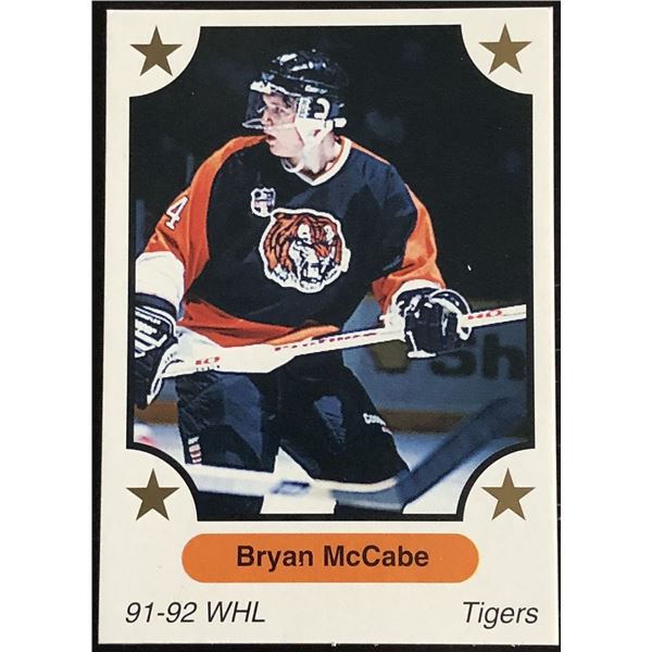 1991-92 CHL BRYAN McCABE JUNIOR CARD