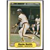 Image 1 : 1982 FLEER OZZIE SMITH (HOF)