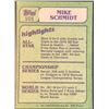 Image 2 : 1982 TOPPS MIKE SCHMIDT (HOF)