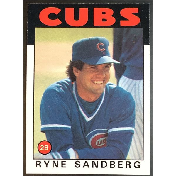 1986 TOPPS RYNE SANDBERG (HOF)