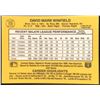 Image 2 : 1987 DONRUSS DAVE WINFIELD (HOF)