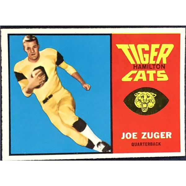 1964 O-PEE-CHEE CFL JOE ZUGER (HOF)