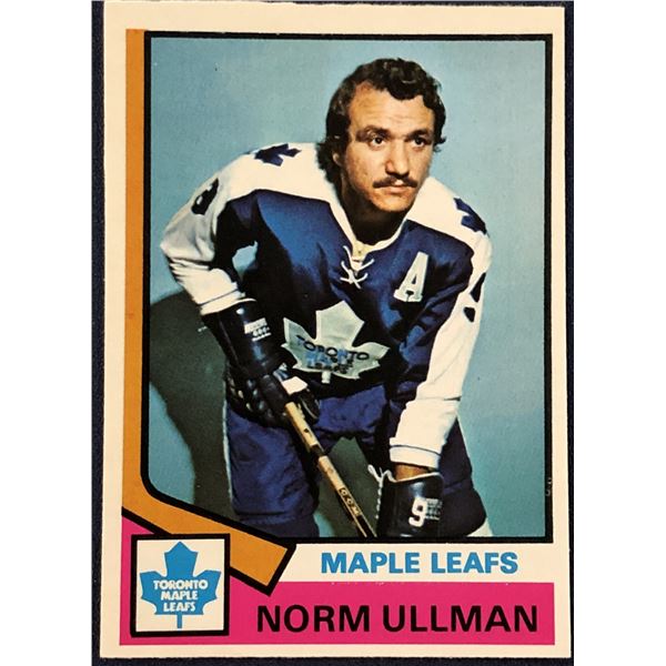 1974-75 O-PEE-CHEE NORM ULLMAN (HOF)