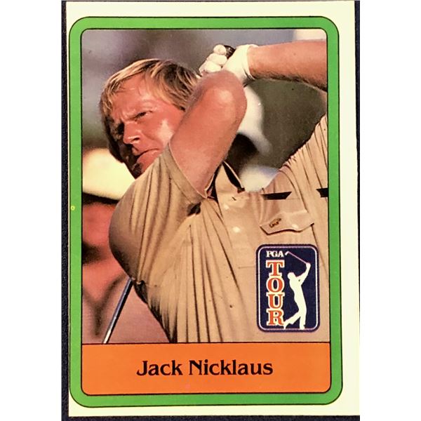 1981 DONRUSS JACK NICKLAUS ROOKIE CARD