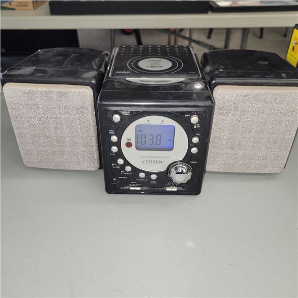 Citizen Shop or Desk Radio - Working