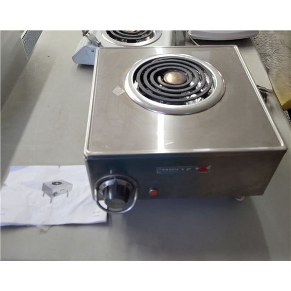 Wells Elelctric Countertop Hotplate - Ideal for Soups, Canning, Etc - Working