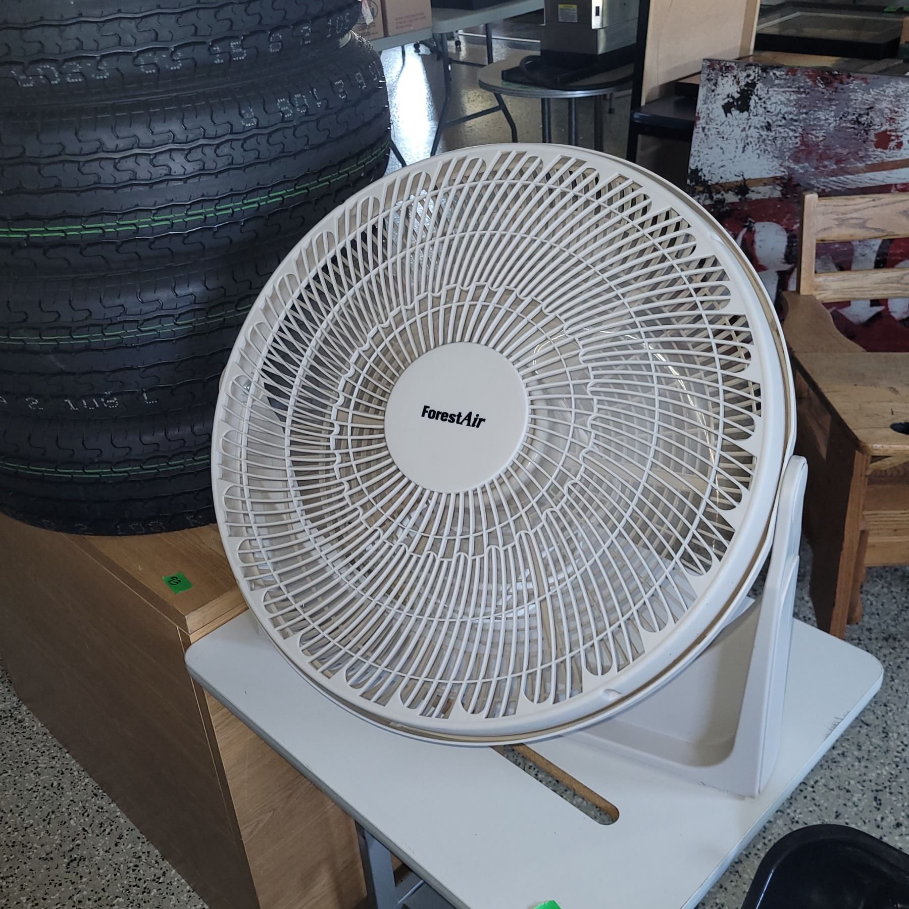 21 Inch Forest Air Floor Fan - Works Beautifully