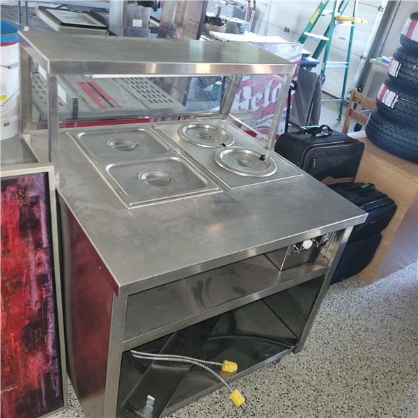 Stainless Steel Bain Marie by Hatco. Commercial Food Serving Unit
