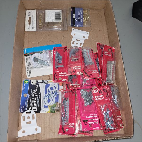 Flat of Various New Hardware