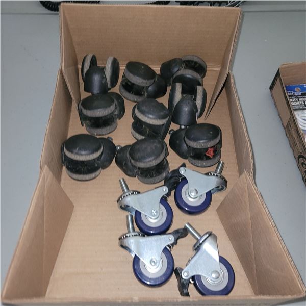 Flat of Various Wheels and Castors