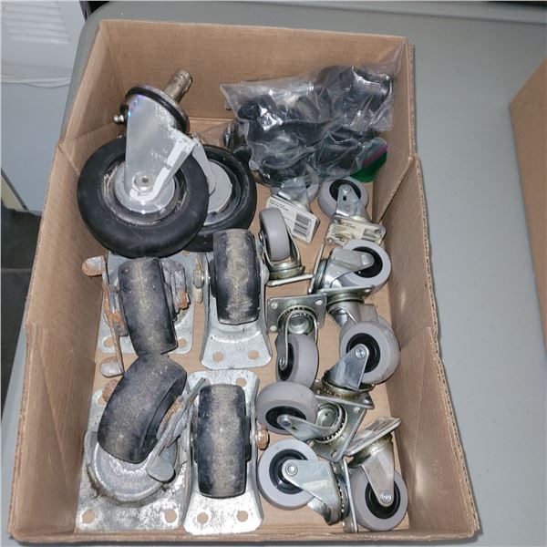 Flat of Various Castors and Wheels