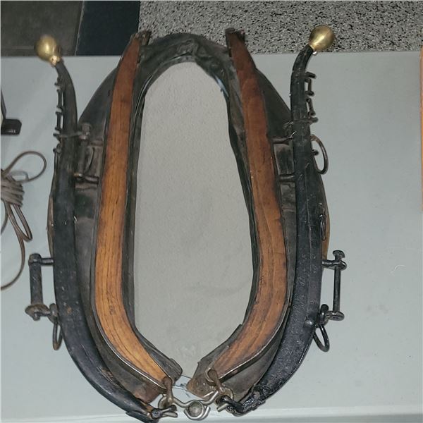 Horse Collar 2 Hames Wall Mirror - Super Unique!