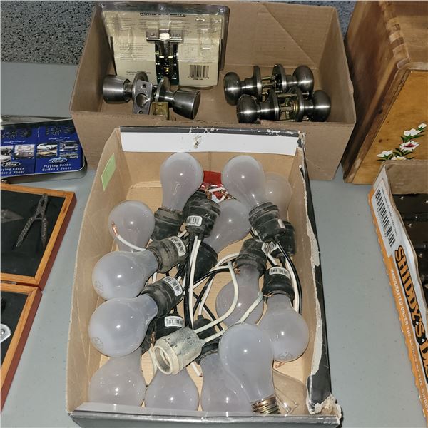 Box of Lights & Box of Door Handles