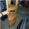 Image 4 : 5 Shelf Wooden Corner Stand
