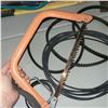 Image 2 : Lot of Various Belts & O-Rings and a Hacksaw