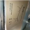 Image 3 : New in Box Grey Plastic Collapsible Table - XL 240 | 8' x 30"
