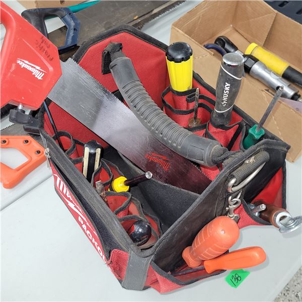 Milwaukee Electrician Tool Bag with Contents