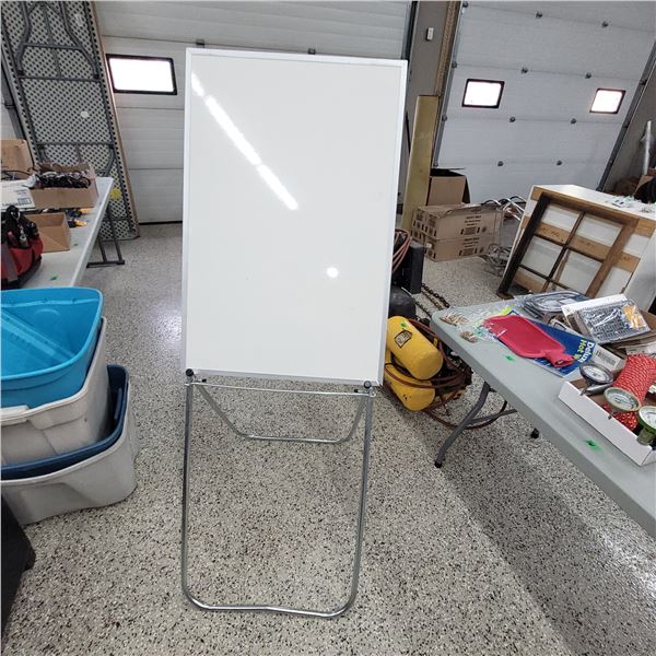 24x36" Portable Display Easel - Whiteboard/Chalkboard w/ paper & Travel Bag