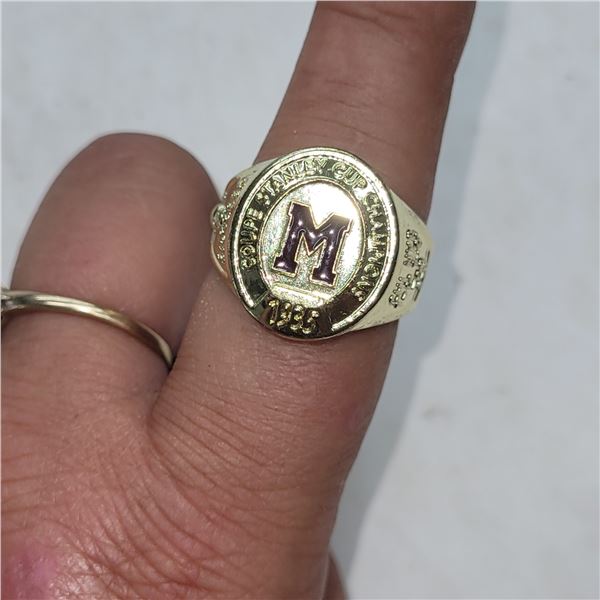 Replica 1935 Stanley Cup Championship Ring Montreal Maroons